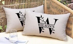 Personalized Outdoor Pillow Covers