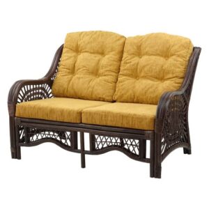 Rattan Loveseat for Outdoor Living