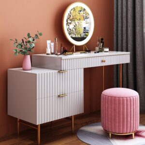 Japanese Zen Vanity Table with Minimalist Design