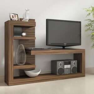 Farmhouse Style TV Stand with Barn Doors