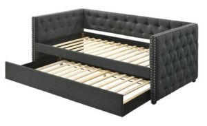 Upholstered Daybed with Trundle
