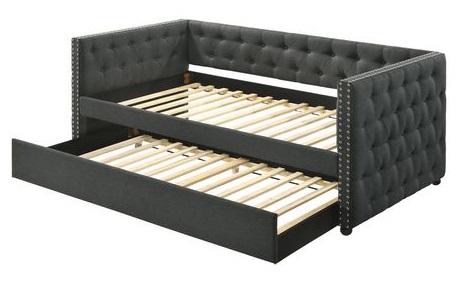 Upholstered Daybed with Trundle