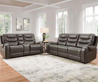 American-made Dual Reclining Sofaset
