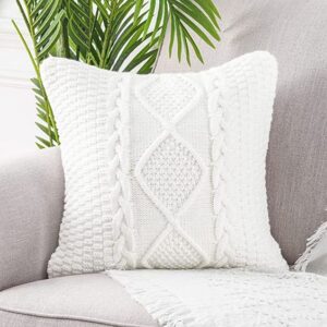 Knitted Pillow Covers for Outdoor Sofas