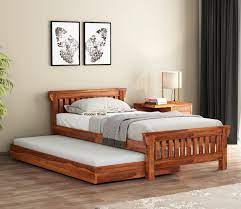 Classic Wooden Daybed with Trundle