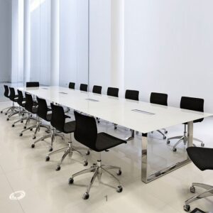 Innovation Hub: Modular Conference Table with Connectivity