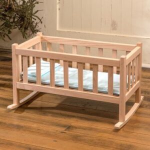 Rocking Baby Cot with Canopy