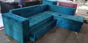 Modern Convertible Sleeper Sofa Set
