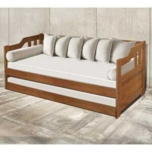 Wooden Daybed with Trundle