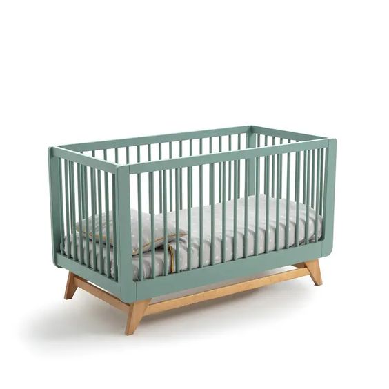Scandinavian Style Baby Cot with Minimalist Appeal