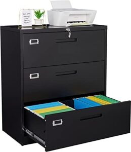 Filing Cabinet with Locking Mechanism