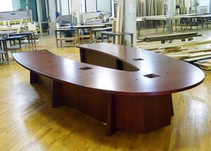 Conference Table with Cable Management