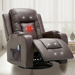 Adjustable Recliner Arm Chair with Massage Features
