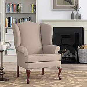 Classic Tufted Wingback Chair
