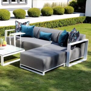Outdoor L-Shaped Patio Sofa Set