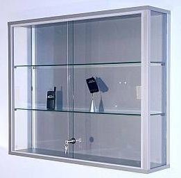 Wall-Mounted Glass Display Cabinet