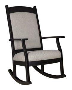 Upholstered Seat and Back Rocker