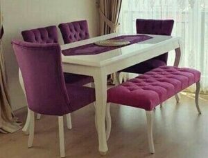 Dining Table with bench 6 Seater