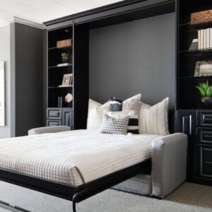 Murphy Bed with Mural Facade.