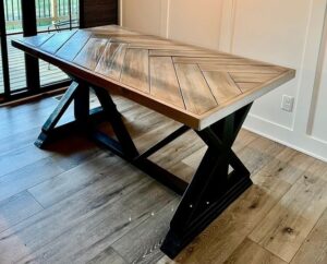 Metal and Wood Combo