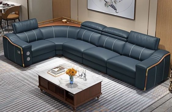 Budget-Friendly L-Shaped Sectional Sofaset