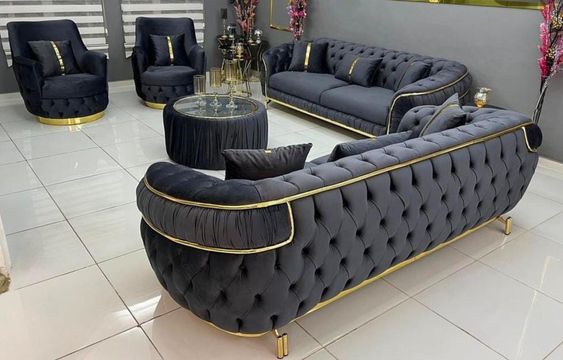 Top 26 Latest Design Chesterfield Sofaset Furniture On Sale In Kampala Uganda