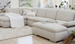 Vibrant Living U-Shaped Sofaset