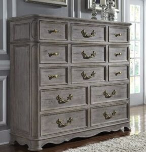 Farmhouse-Inspired Distressed Finish