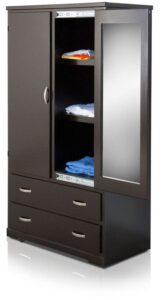 Low-Cost Acacia Wood Wardrobe