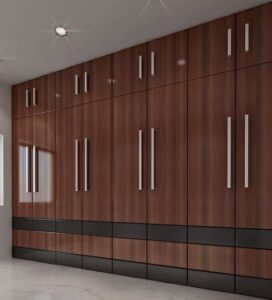 Vertical Wall-Mounted Wardrobe