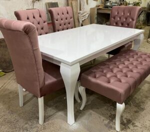 Dining Table with bench 6 Seater