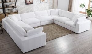 Modern Luxe U-Shaped Sofaset