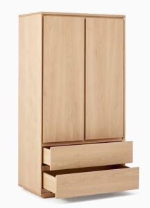 Budget-Friendly Cedar Wood Wardrobe 2 door 