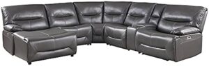 L-Shaped Recliner U- Shaped Chesterfield Sofa
