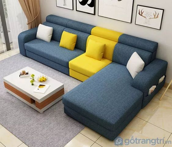 Budget-Friendly L-Shaped Sectional Sofaset