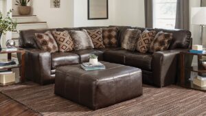 Classic Fiber Sectional Sofaset