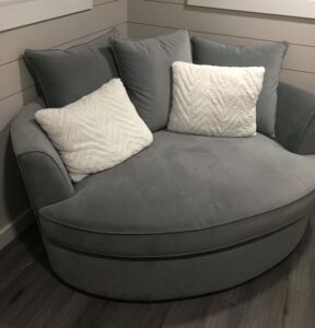 Contemporary Fiber Loveseat
