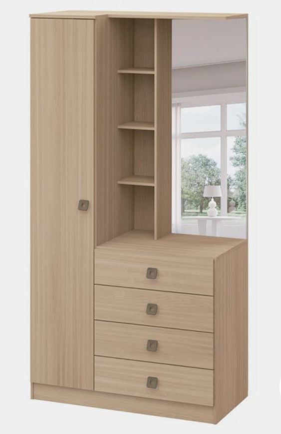 Affordable Rubberwood Wardrobe