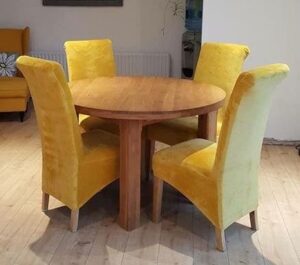 Luxury 2 tone Wooden Dining Table