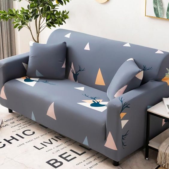 Low-Cost Slipcovered Sofa