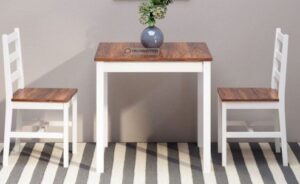 Compact Two-Seater Dining Table Set