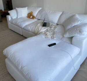 Contemporary Fiber Loveseat