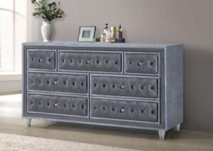 Upholstered Fabric Drawer Fronts