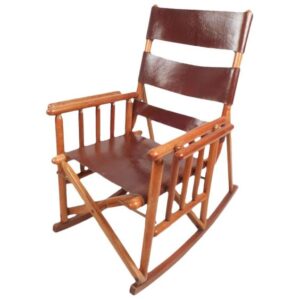 Folding Wooden Rocking Chair