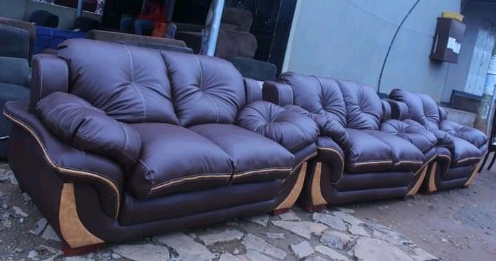 Quilted Fiber Sofa Set
