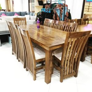 Affordable Farmhouse Dining Table 8 sater