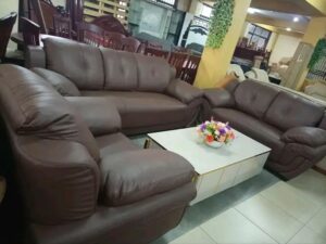 Quilted Fiber Sofa Set