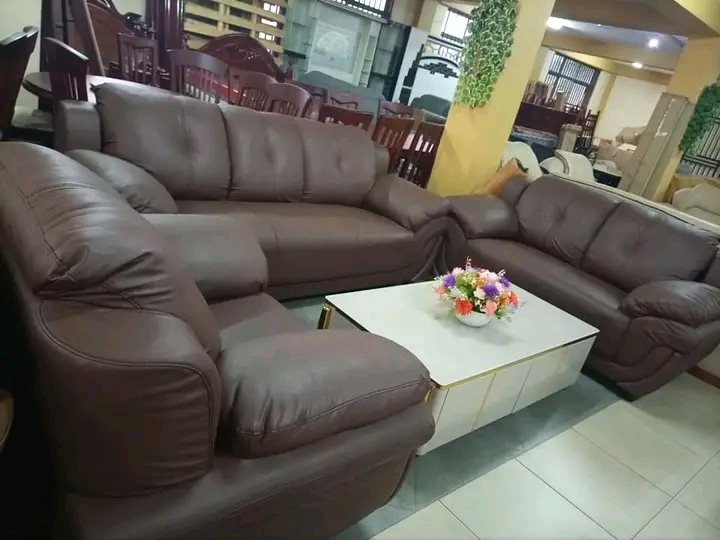 Quilted Fiber Sofa Set