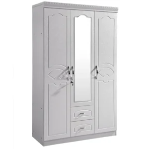 Budget-Conscious Particleboard Wardrobe 3 door with Mirror 