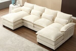 Bohemian Flair U-Shaped Sofaset